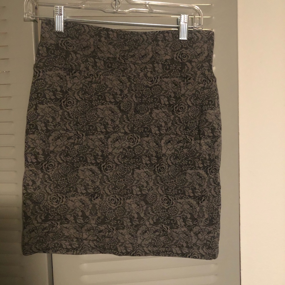 Mini skirt fitted